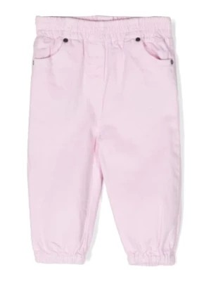 Zdjęcie produktu Różowe spodnie z haftem muszli Stella McCartney