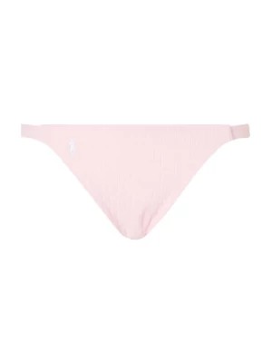 Zdjęcie produktu Różowy Bikini Plażowy z Haftem Logo Ralph Lauren