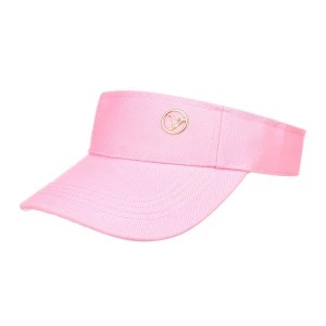 Zdjęcie produktu Różowy Daszek na głowę przeciwsłoneczny czapka na lato sportowa regulowany różowy Merg