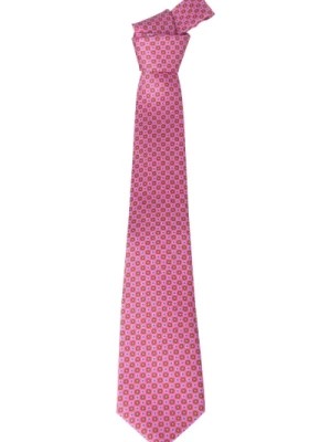 Zdjęcie produktu Różowy Komplet Krawatów Kiton Kiton