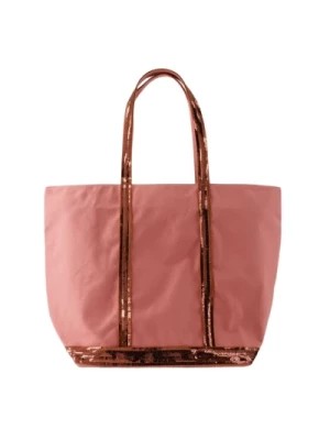 Zdjęcie produktu Różowy Litchi Bawełniany Shopper Bag Vanessa Bruno