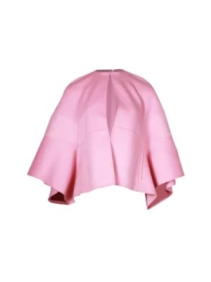 Zdjęcie produktu Różowy płaszcz z wełny Valentino