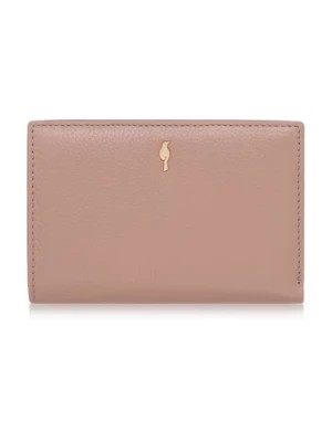 Zdjęcie produktu Różowy skórzany portfel damski OCHNIK