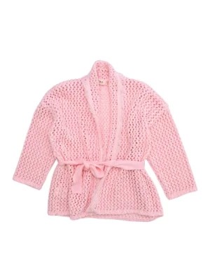 Zdjęcie produktu Różowy Sweter z Frędzlami ViCOLO