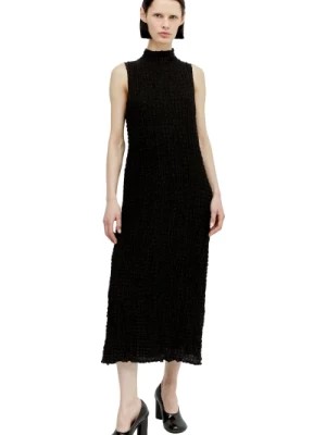 Zdjęcie produktu Ruched Weave High Neck Midi Dress Song for the Mute