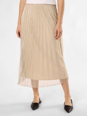 Zdjęcie produktu s.Oliver BLACK LABEL Spódnica damska Kobiety Sztuczne włókno beżowy|złoty jednolity,