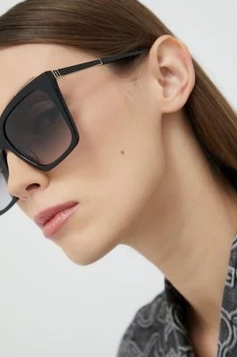 Zdjęcie produktu Saint Laurent okulary przeciwsłoneczne damskie kolor czarny