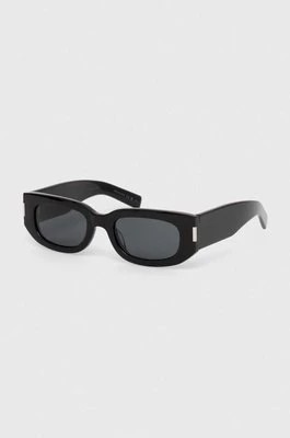 Zdjęcie produktu Saint Laurent okulary przeciwsłoneczne kolor czarny SL 697