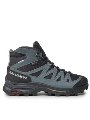 Zdjęcie produktu Salomon Trekkingi X Ward Leather Mid GORE-TEX L47182000 Niebieski