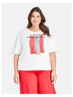 Zdjęcie produktu SAMOON Koszulka w kolorze białym rozmiar: 46