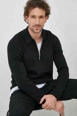 Zdjęcie produktu Samsoe Samsoe sweter GUNA męski kolor czarny lekki M22400055