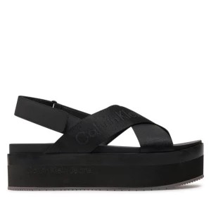 Zdjęcie produktu Sandały Calvin Klein Jeans Flatform Sandal Sling In Mr YW0YW01362 Czarny