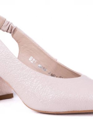 Zdjęcie produktu Sandały z noskiem w szpic Łukbut różowe Merg