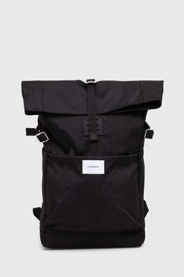 Zdjęcie produktu Sandqvist plecak Ilon kolor czarny duży gładki SQA1496