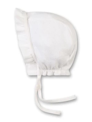 Zdjęcie produktu Sanetta Kidswear Czapka w kolorze białym rozmiar: 40 cm