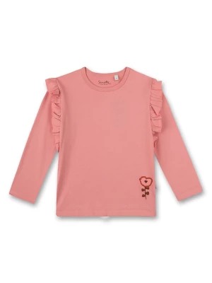 Zdjęcie produktu Sanetta Kidswear Koszulka "Flowers For You" w kolorze jasnoróżowym rozmiar: 122