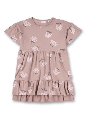 Zdjęcie produktu Sanetta Kidswear Sukienka w kolorze szaroróżowym rozmiar: 128