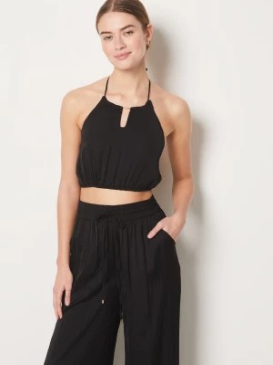 Zdjęcie produktu Satynowy crop top Etam