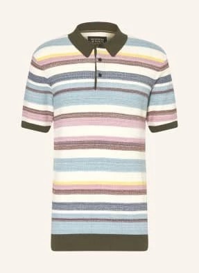 Zdjęcie produktu Scotch & Soda Koszulka Polo Z Dzianiny blau