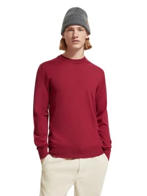 Zdjęcie produktu Scotch & Soda Wełniany sweter w kolorze czerwonym rozmiar: L