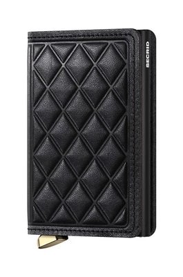 Zdjęcie produktu Secrid portfel skórzany kolor czarny SEd-Black