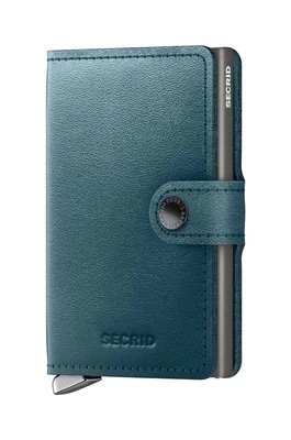 Zdjęcie produktu Secrid portfel skórzany kolor zielony MDu-Teal