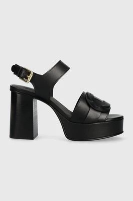 Zdjęcie produktu See By Chloé sandały skórzane Loys kolor czarny SB42022A