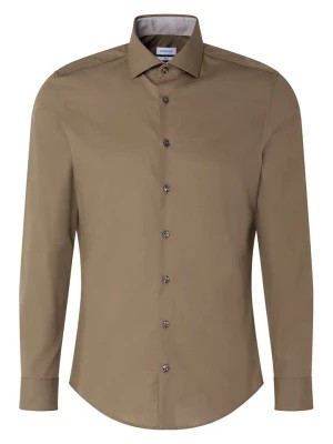 Zdjęcie produktu Seidensticker Koszula - Slim fit - w kolorze ciemnozielonym rozmiar: 41