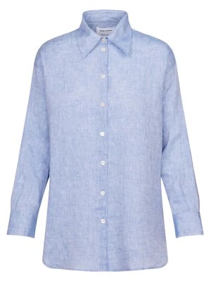 Zdjęcie produktu Seidensticker Lniana bluzka w kolorze błękitnym rozmiar: 40