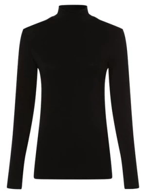 Zdjęcie produktu Selected Femme Damska koszulka z długim rękawem Kobiety Dżersej czarny jednolity,