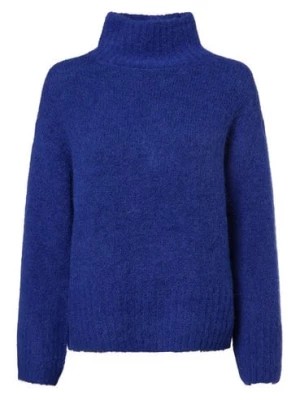 Zdjęcie produktu Selected Femme Sweter damski z dodatkiem alpaki Kobiety Wełna niebieski jednolity,