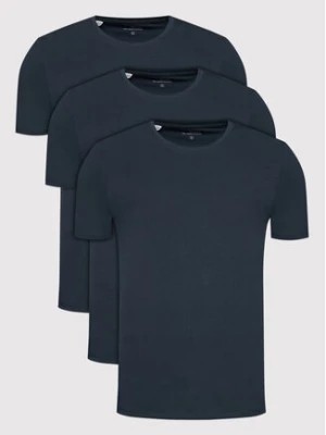 Zdjęcie produktu Selected Homme Komplet 3 t-shirtów New Pima 16076191 Granatowy Regular Fit