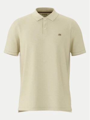 Zdjęcie produktu Selected Homme Polo 16087839 Beżowy Regular Fit