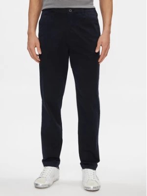 Zdjęcie produktu Selected Homme Spodnie materiałowe X-Miles 16085174 Granatowy Slim Tapered Fit