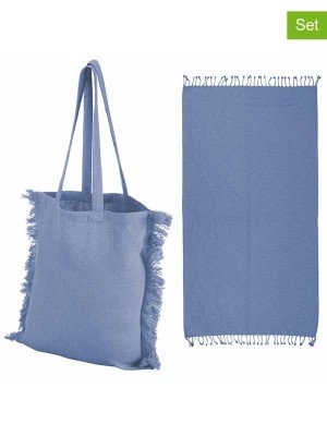 Zdjęcie produktu Shades of (Villa d'este) 2-częściowy zestaw w kolorze niebieskim rozmiar: onesize