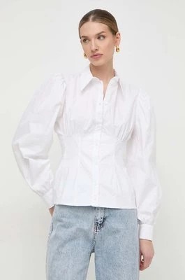 Zdjęcie produktu Silvian Heach koszula bawełniana damska kolor biały slim z kołnierzykiem klasycznym
