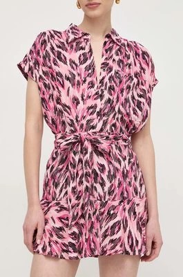 Zdjęcie produktu Silvian Heach spódnica kolor różowy mini rozkloszowana