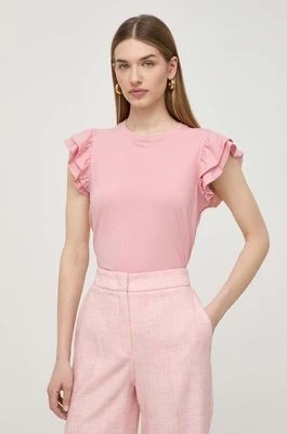Zdjęcie produktu Silvian Heach t-shirt bawełniany kolor różowy