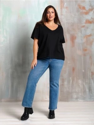 Zdjęcie produktu Sinsay - Jeansy bootcut PLUS SIZE - niebieski