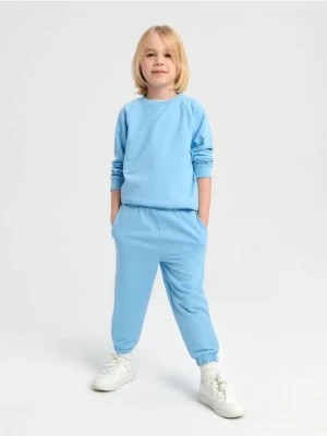 Zdjęcie produktu Sinsay - Komplet: bluza i spodnie - niebieski