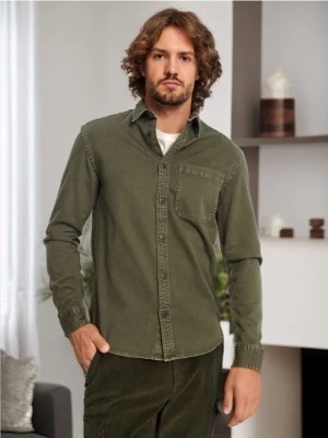 Zdjęcie produktu Sinsay - Koszula regular fit - zielony