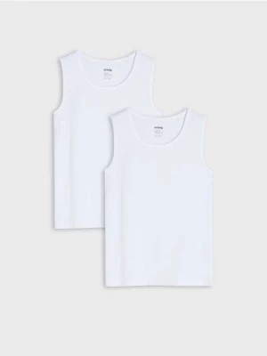 Zdjęcie produktu Sinsay - Koszulka 2 pack - biały