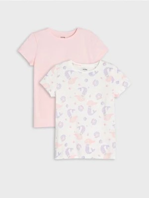 Zdjęcie produktu Sinsay - Koszulki 2 pack - różowy