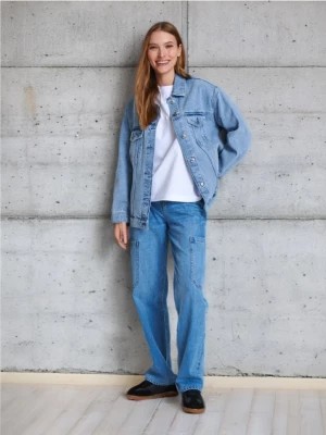 Zdjęcie produktu Sinsay - Kurtka jeansowa - niebieski