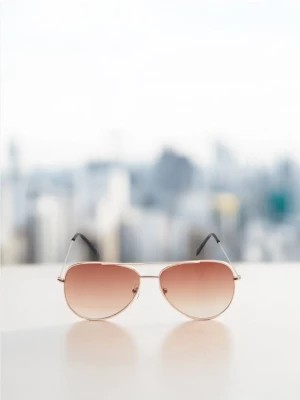 Zdjęcie produktu Sinsay - Okulary przeciwsłoneczne - złoty