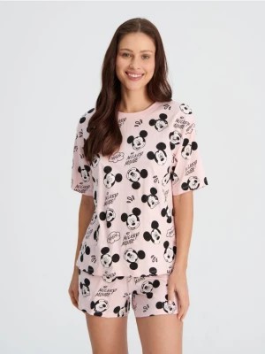 Zdjęcie produktu Sinsay - Piżama bawełniana Myszka Miki - różowy