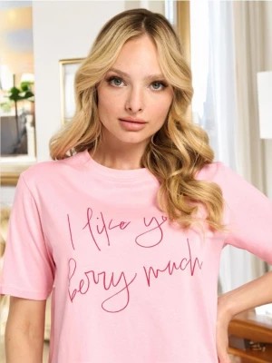 Zdjęcie produktu Sinsay - Piżama z nadrukiem - różowy