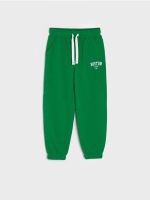 Zdjęcie produktu Sinsay - Spodnie dresowe jogger - green spruce