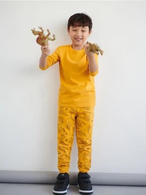 Zdjęcie produktu Sinsay - Spodnie dresowe jogger - żółty