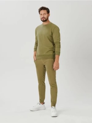 Zdjęcie produktu Sinsay - Spodnie dresowe slim jogger - brązowy